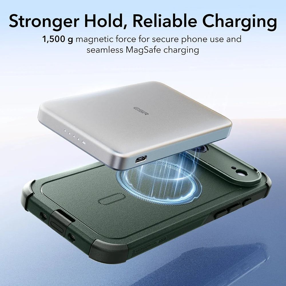 MagSafe Hülle für Apple iPhone 17 Air, ESR, Cyber, Grün