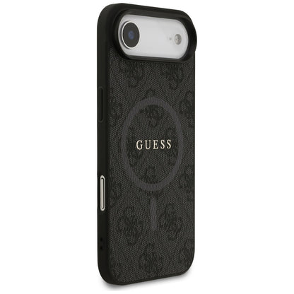 MagSafe Hülle für Apple iPhone 17 Air, Guess, 4G Ring Classic Logo, Schwarz
