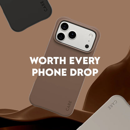 MagSafe Hülle für Apple iPhone 17 Air, PanzerGlass, modisch, Braun