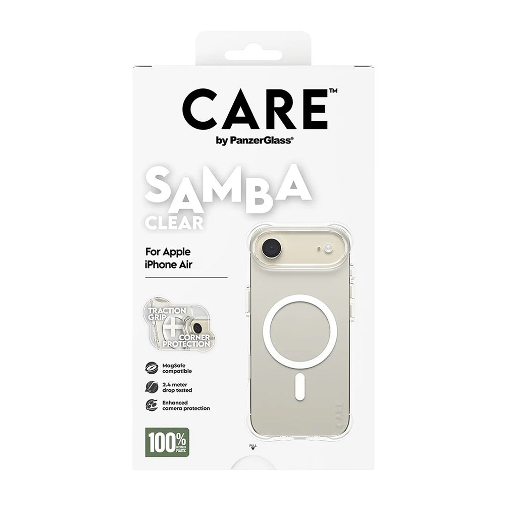 MagSafe Hülle für Apple iPhone 17 Air, PanzerGlass, modisch, Transparent Weiß
