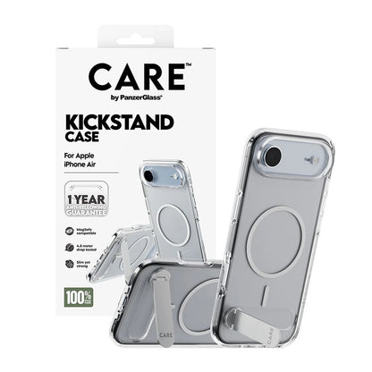 MagSafe Hülle für Apple iPhone 17 Air, PanzerGlass, mit Kickstand, Transparent