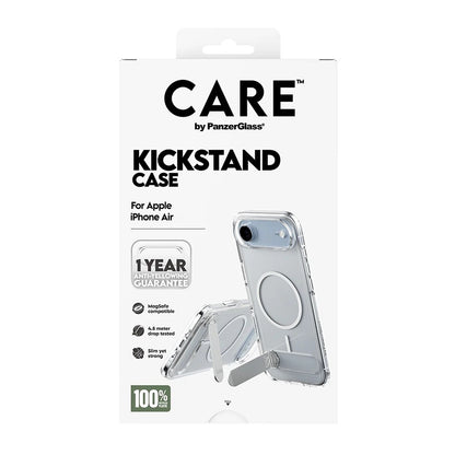 MagSafe Hülle für Apple iPhone 17 Air, PanzerGlass, mit Kickstand, Transparent