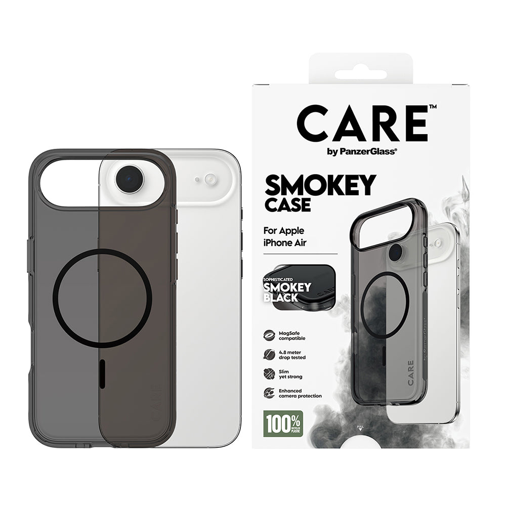 MagSafe Case for Apple iPhone 17 Air, PanzerGlass, Urban Explorer Care, Black