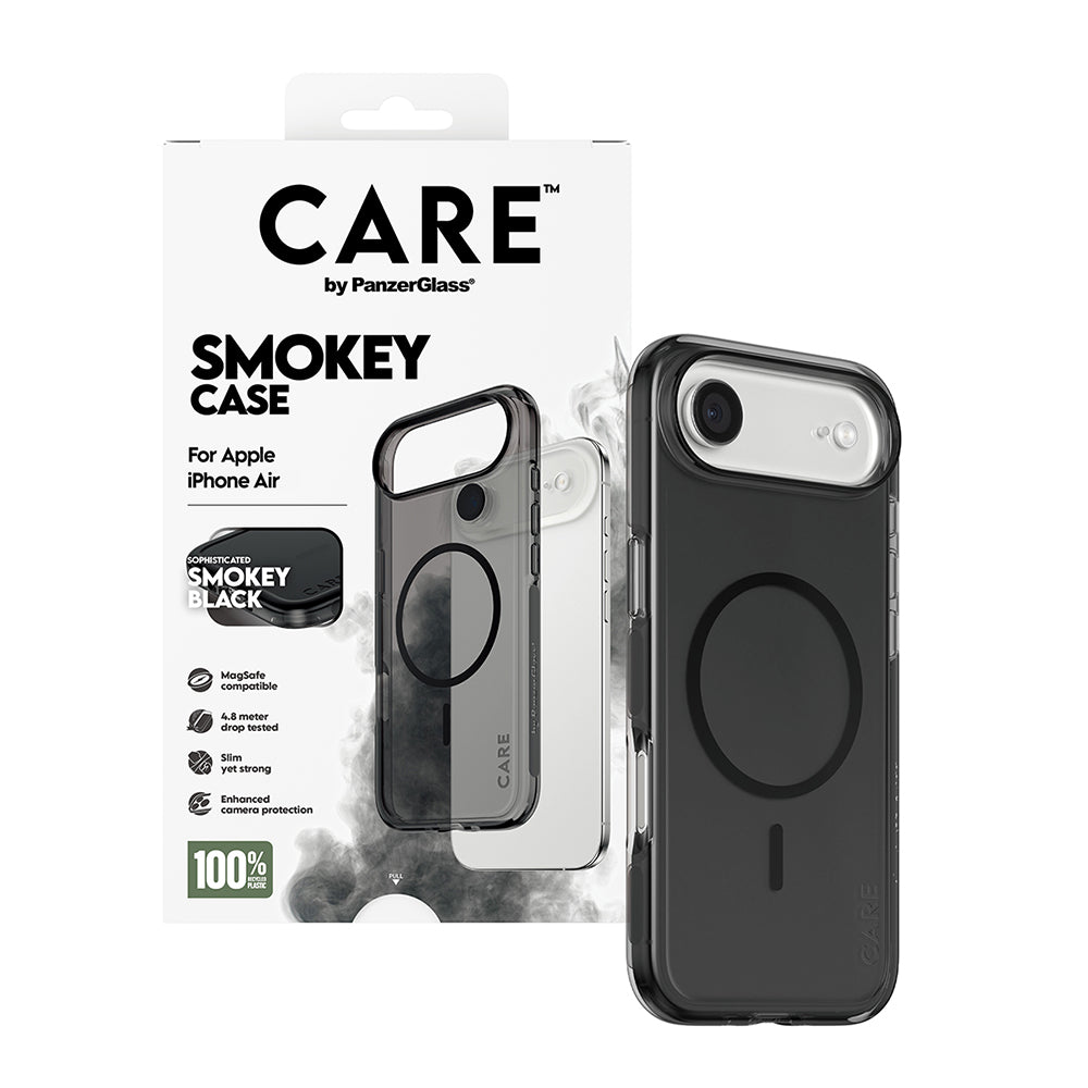 MagSafe Case for Apple iPhone 17 Air, PanzerGlass, Urban Explorer Care, Black