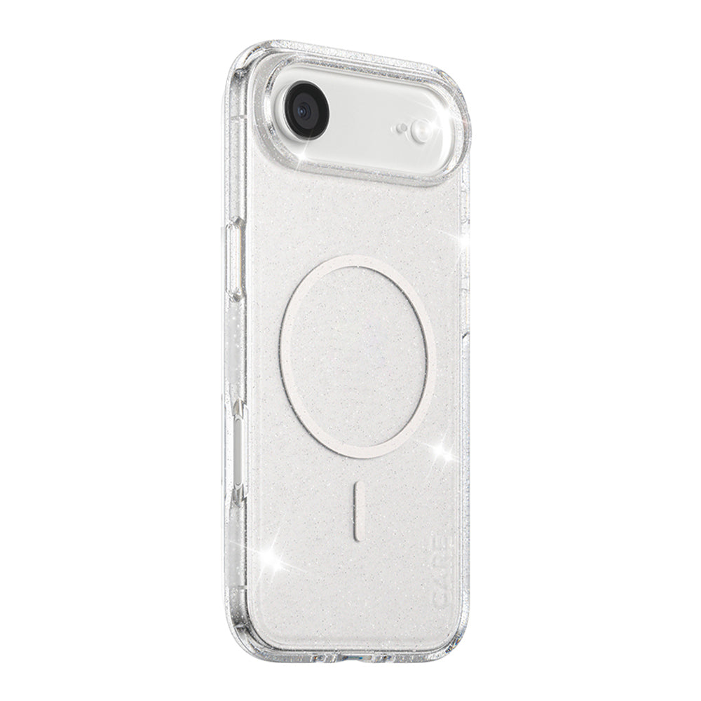 MagSafe Case for Apple iPhone 17 Air, PanzerGlass, Urban Explorer Star Lit, White Transparent