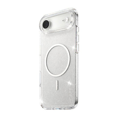 MagSafe Case for Apple iPhone 17 Air, PanzerGlass, Urban Explorer Star Lit, White Transparent