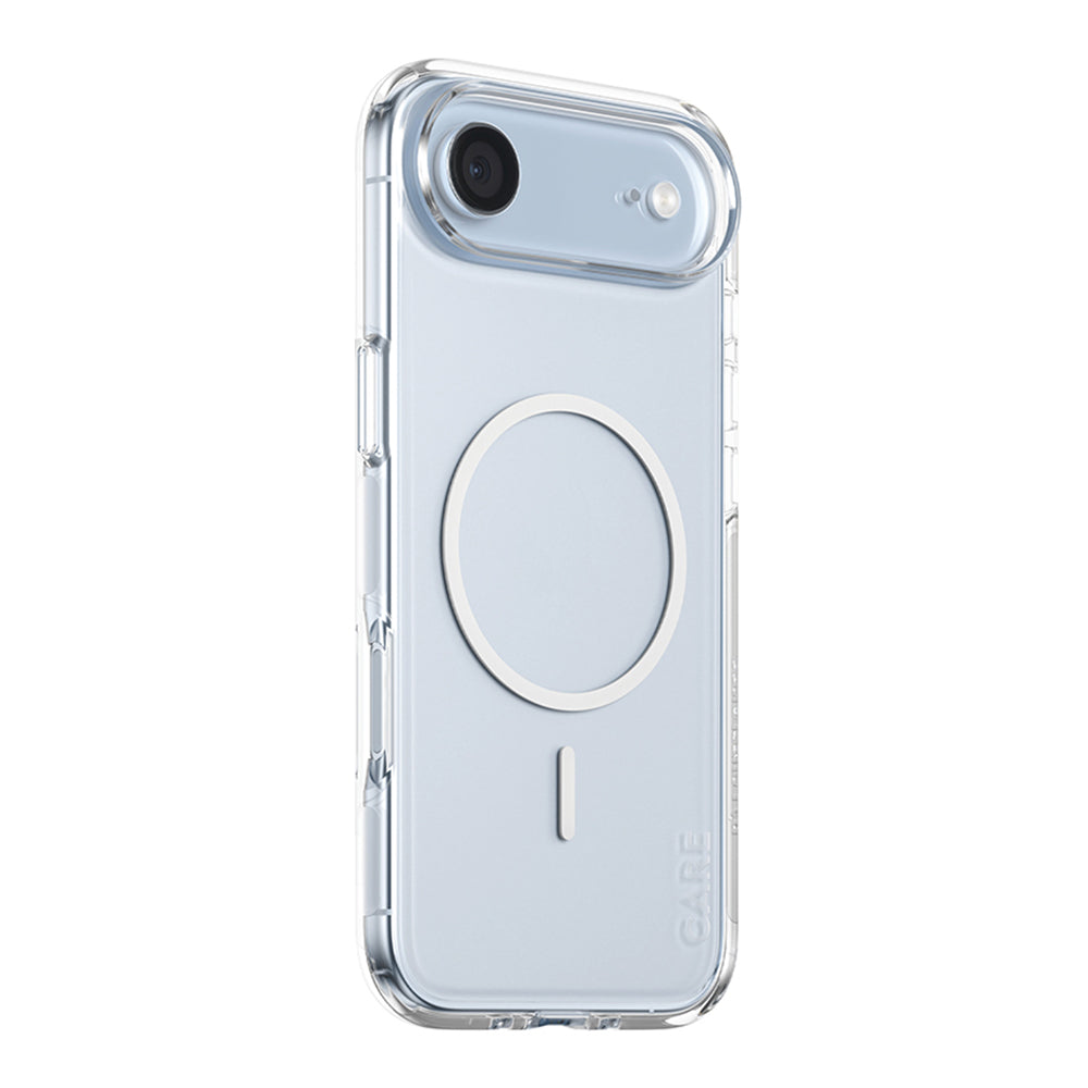 MagSafe Case for Apple iPhone 17 Air, PanzerGlass, Urban Explorer Care, White Transparent
