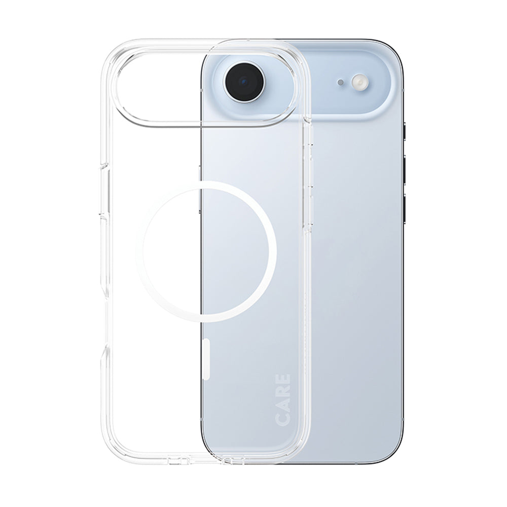 MagSafe Case for Apple iPhone 17 Air, PanzerGlass, Urban Explorer Care, White Transparent