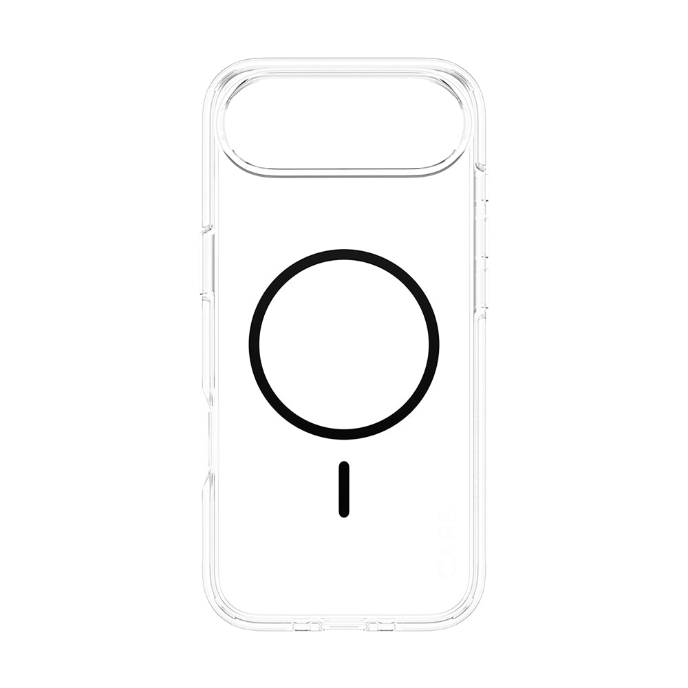 MagSafe Hülle für Apple iPhone 17 Air, PanzerGlass, Care Urban Explorer, Transparent Schwarz