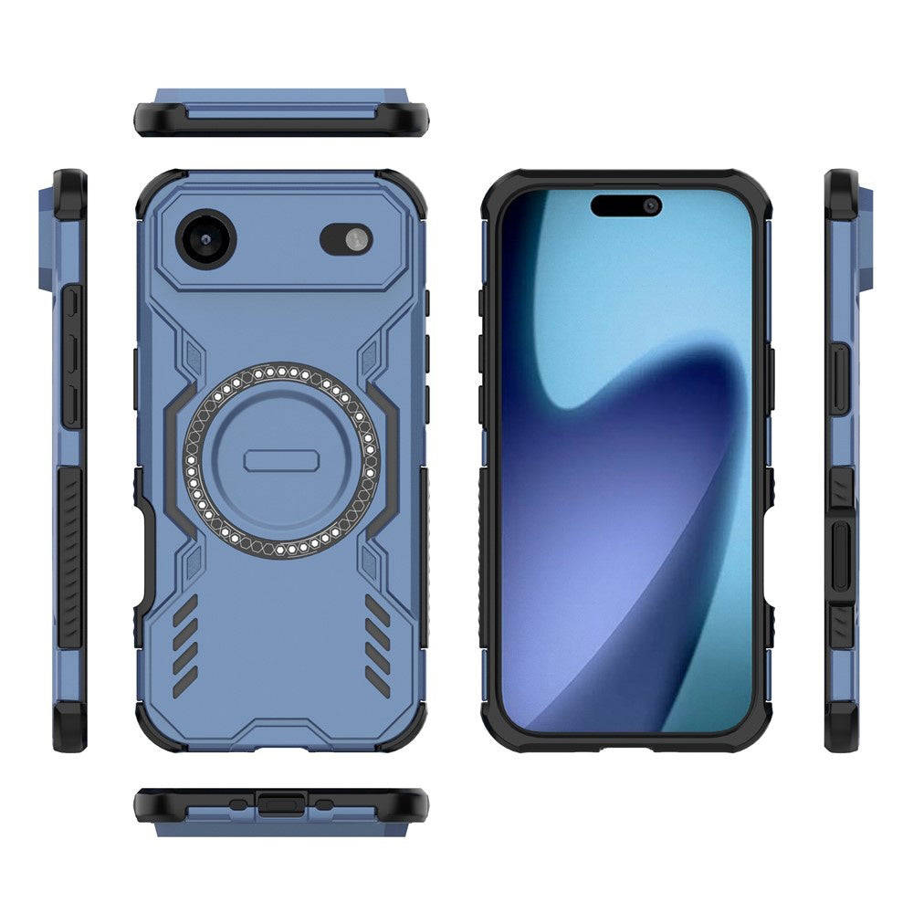MagSafe Case for Apple iPhone 17 Air, Techsuit, ArmorMag, Blue