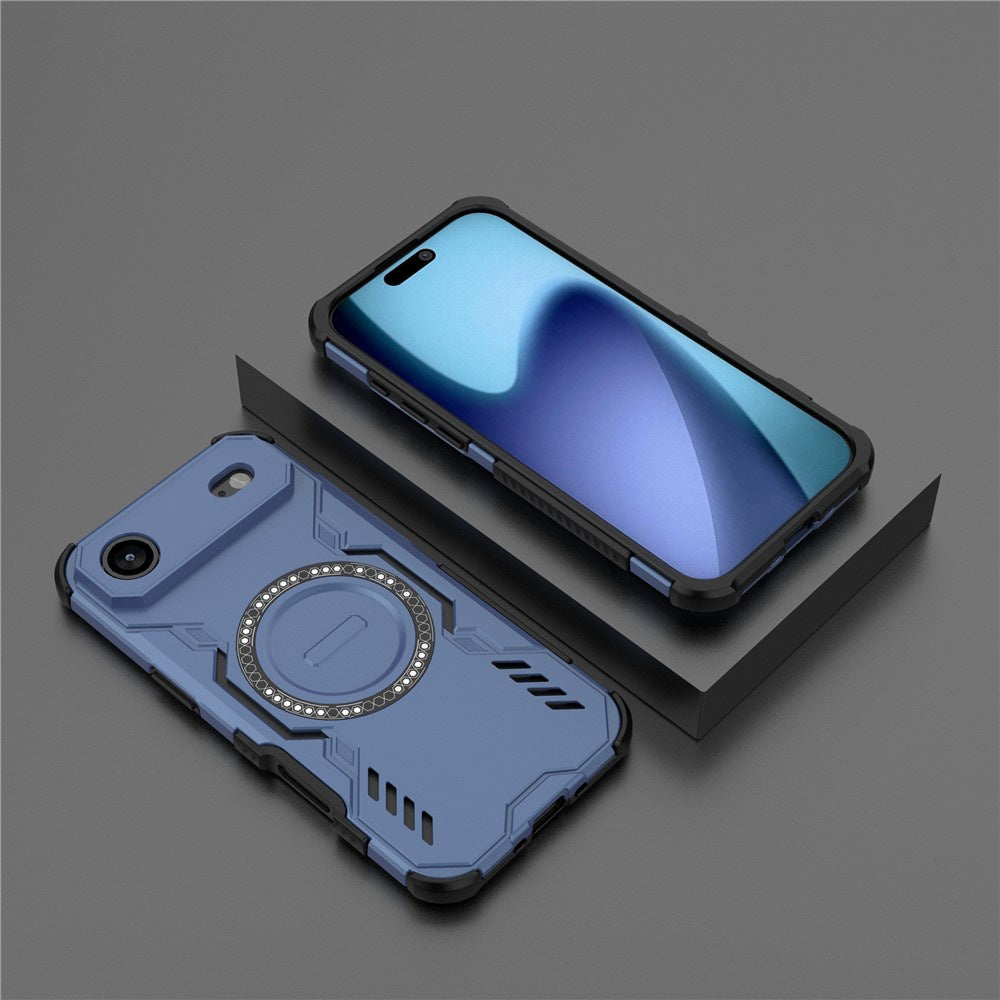 MagSafe Case for Apple iPhone 17 Air, Techsuit, ArmorMag, Blue