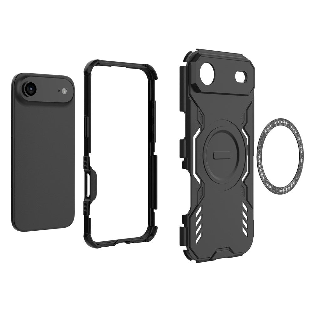 MagSafe Case for Apple iPhone 17 Air, Techsuit, ArmorMag, Blue