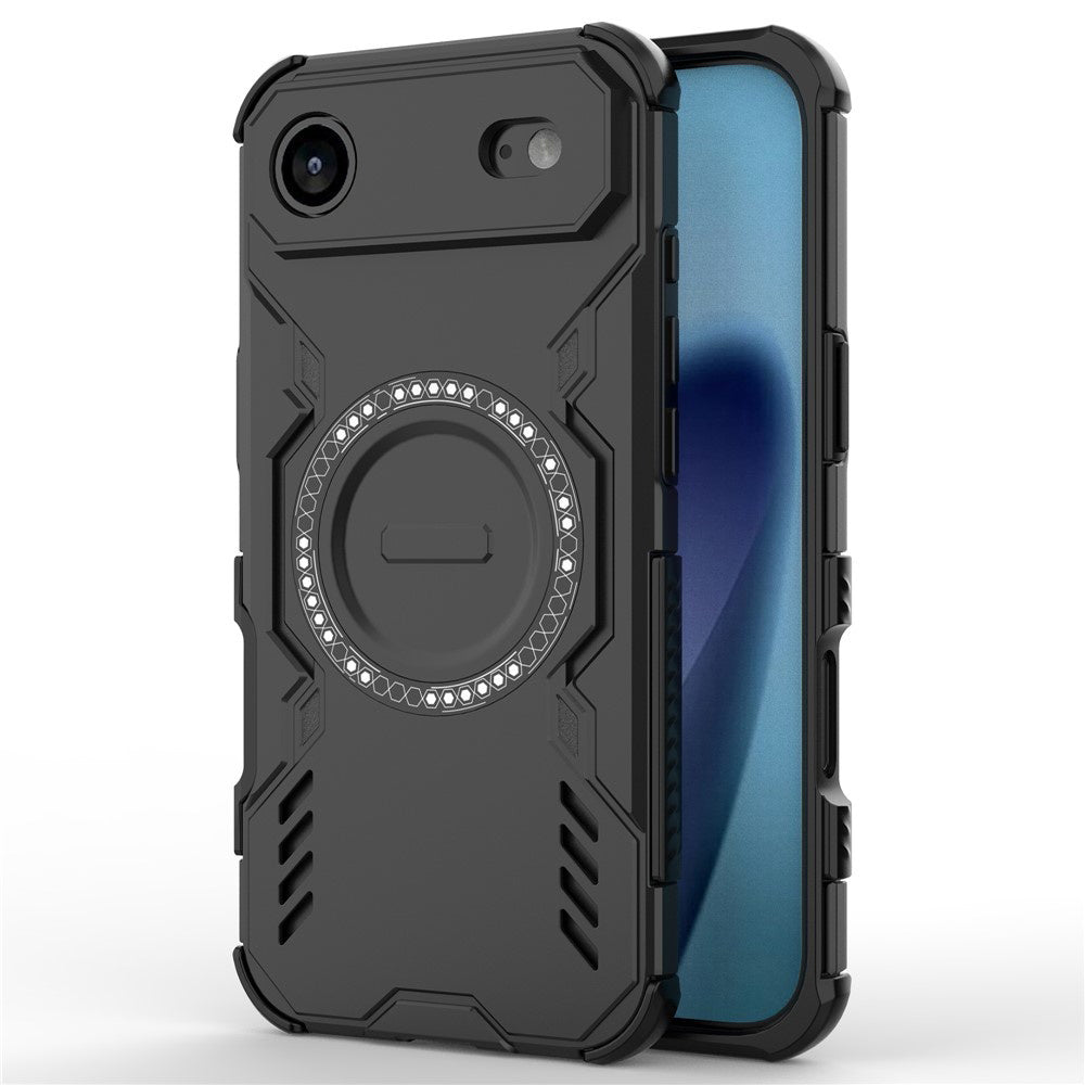 MagSafe Case for Apple iPhone 17 Air, Techsuit, ArmorMag, Black