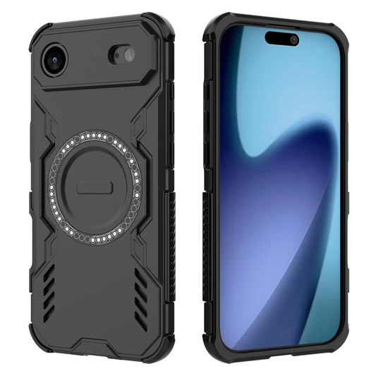 MagSafe Case for Apple iPhone 17 Air, Techsuit, ArmorMag, Black