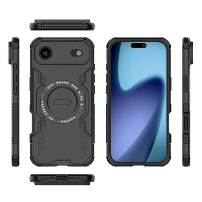 MagSafe Case for Apple iPhone 17 Air, Techsuit, ArmorMag, Black