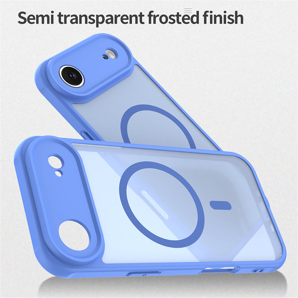 MagSafe Case for Apple iPhone 17 Air, Techsuit, HaloFrost II, Blue