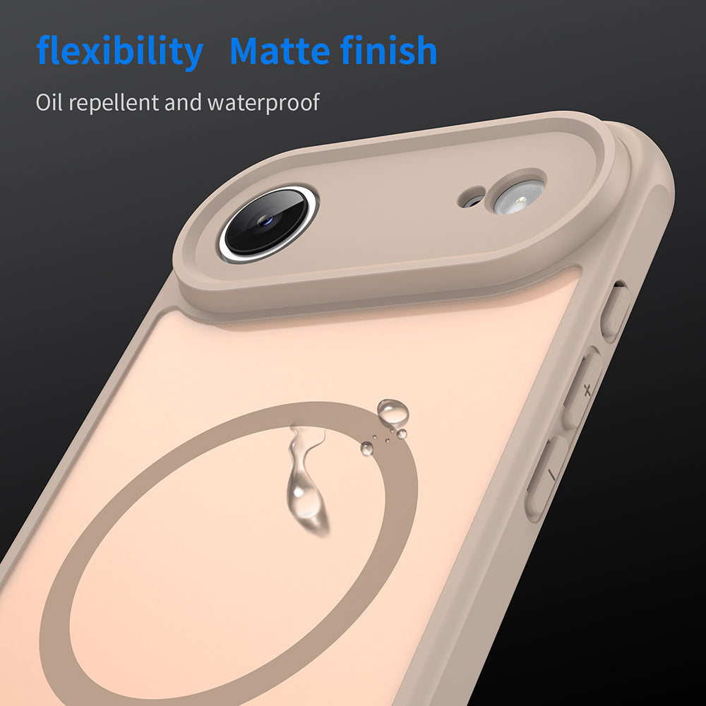 MagSafe Case for Apple iPhone 17 Air, Techsuit, HaloFrost II, Gold