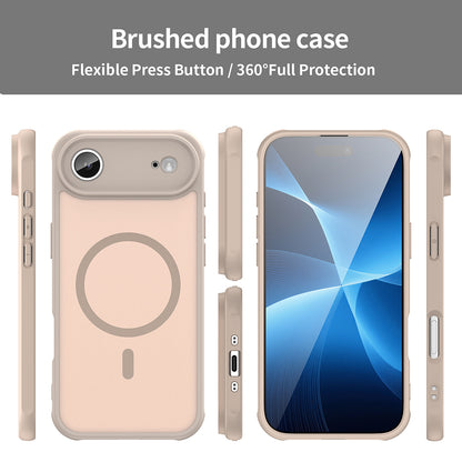 MagSafe Case for Apple iPhone 17 Air, Techsuit, HaloFrost II, Gold