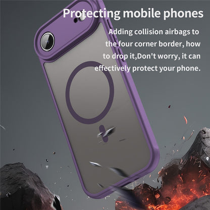 MagSafe Case for Apple iPhone 17 Air, Techsuit, HaloFrost II, Purple