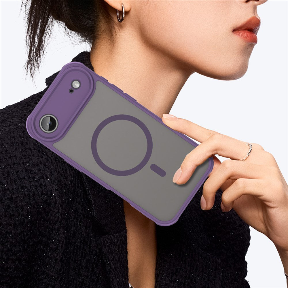 MagSafe Case for Apple iPhone 17 Air, Techsuit, HaloFrost II, Purple