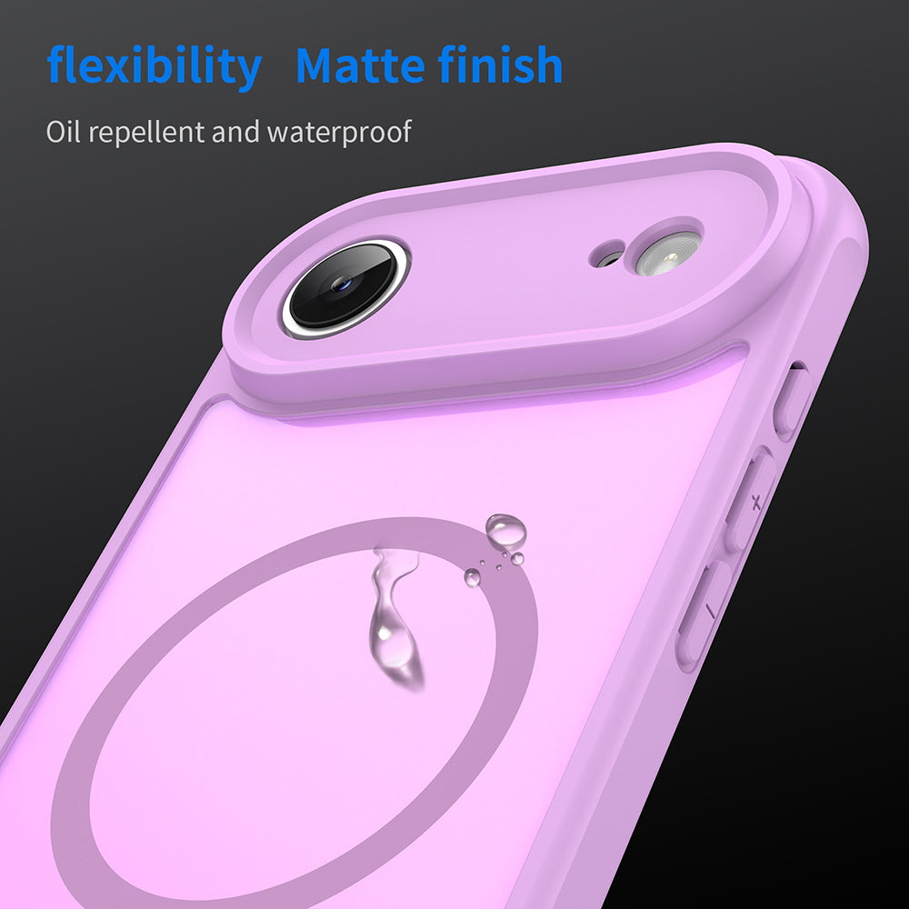 MagSafe Case for Apple iPhone 17 Air, Techsuit, HaloFrost II, Pink