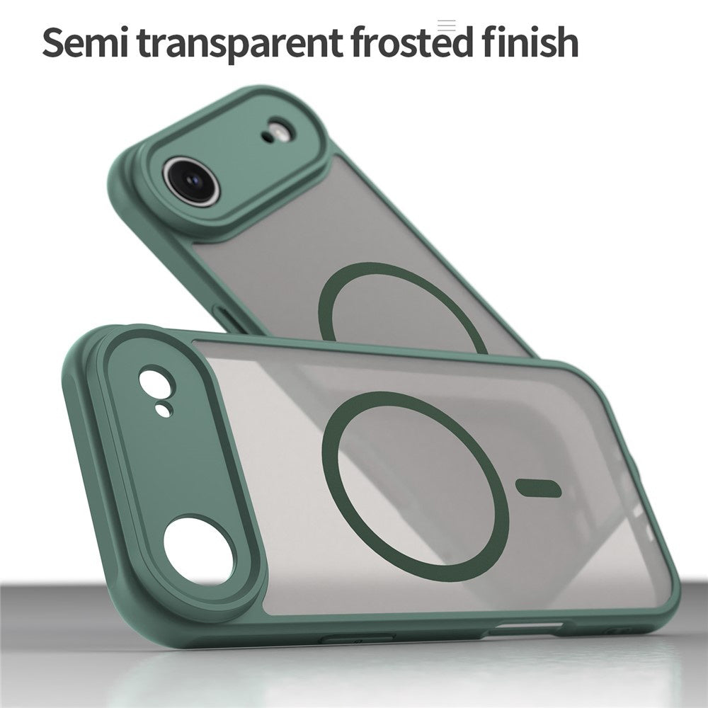 MagSafe Case for Apple iPhone 17 Air, Techsuit, HaloFrost II, Green