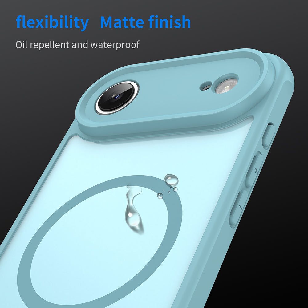 MagSafe Case for Apple iPhone 17 Air, Techsuit, HaloFrost II, Light Green