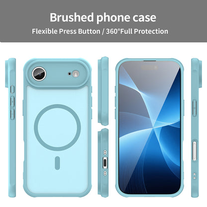 MagSafe Case for Apple iPhone 17 Air, Techsuit, HaloFrost II, Light Green