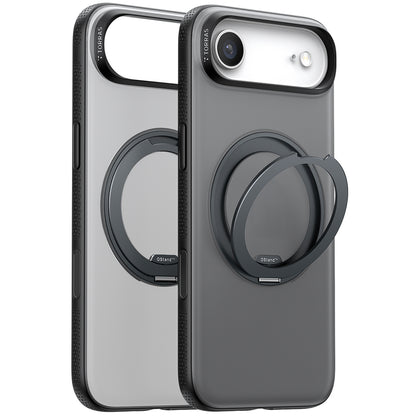 MagSafe Hülle für Apple iPhone 17 Air, Torras, Ostand R Fitness, Schwarz