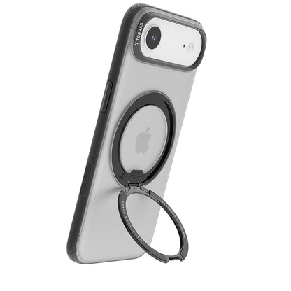 MagSafe Hülle für Apple iPhone 17 Air, Torras, Ostand R Fitness, Schwarz