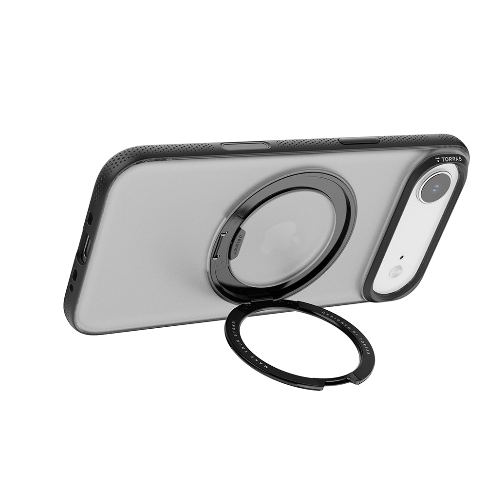 MagSafe Hülle für Apple iPhone 17 Air, Torras, Ostand R Fitness, Schwarz