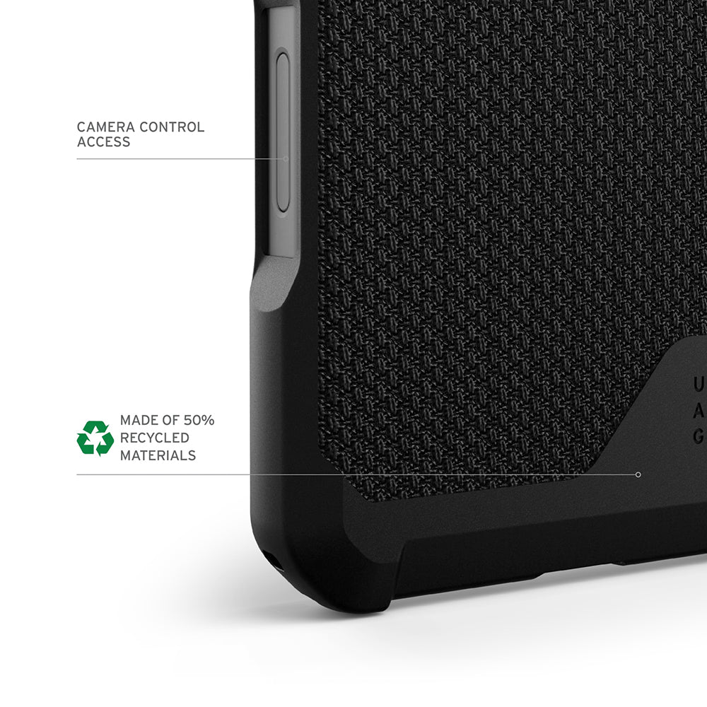 MagSafe Case for Apple iPhone 17 Air, Urban Armor Gear, Metropolis LT Kevlar, Black