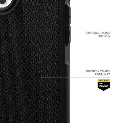 MagSafe Case for Apple iPhone 17 Air, Urban Armor Gear, Metropolis LT Kevlar, Black