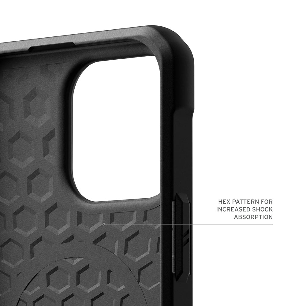 MagSafe Case for Apple iPhone 17 Air, Urban Armor Gear, Metropolis LT Kevlar, Black