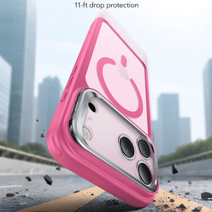 MagSafe Hülle für Apple iPhone 17 Pro, ESR, Classic Hybrid Kickstand, Satinrosa