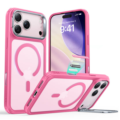 MagSafe Hülle für Apple iPhone 17 Pro, ESR, Classic Hybrid Kickstand, Satinrosa