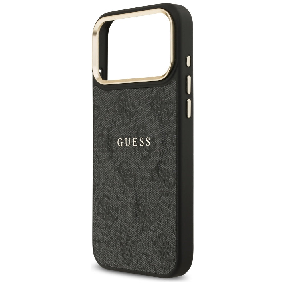 MagSafe Case for Apple iPhone 17 Pro, Guess, 4G Classic, Black