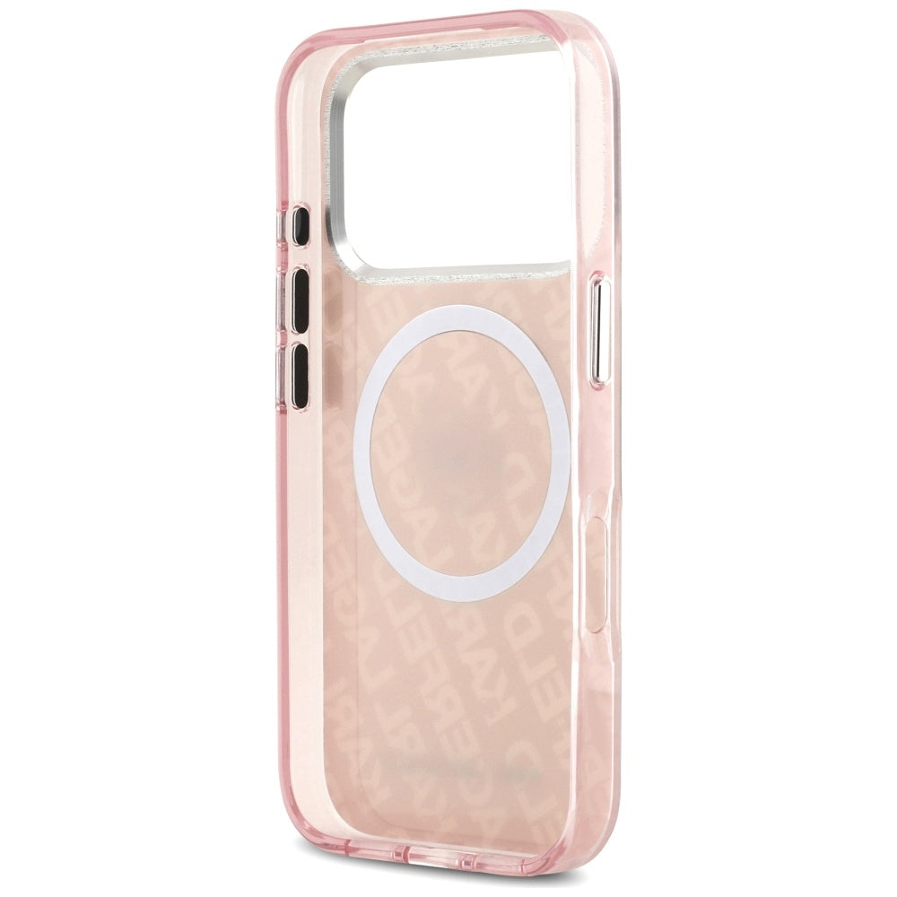 MagSafe Hülle für Apple iPhone 17 Pro, Karl Lagerfeld, IML Choupette's Head, Rosa
