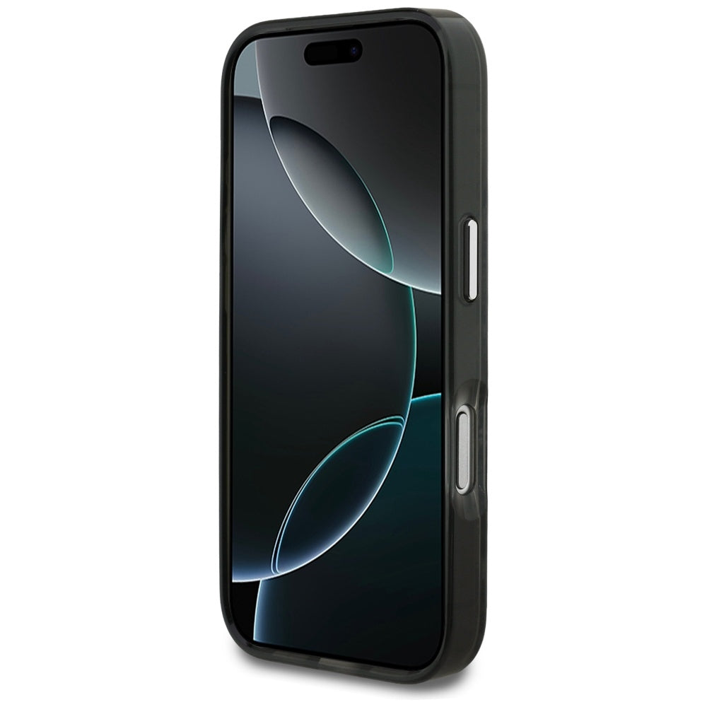 MagSafe Hülle für Apple iPhone 17 Pro, Karl Lagerfeld, IML Leopard Muster, Braun