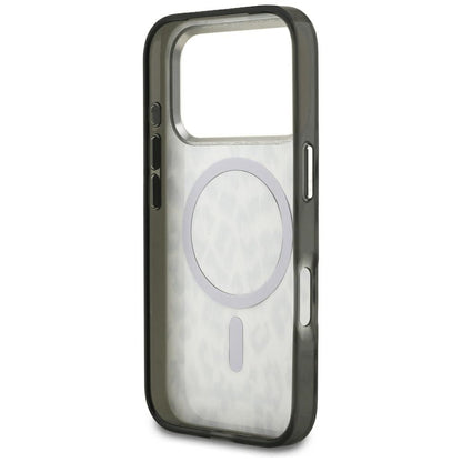 MagSafe Hülle für Apple iPhone 17 Pro, Karl Lagerfeld, IML Leopard Muster, Braun