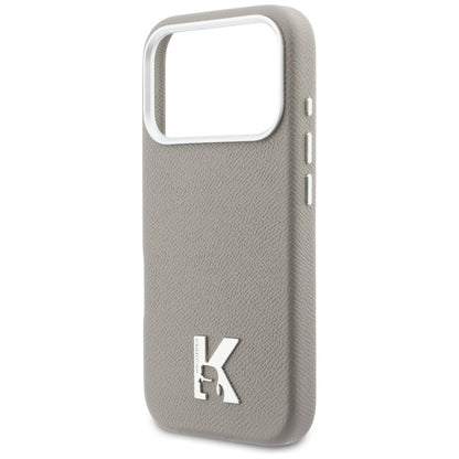 MagSafe Hülle für Apple iPhone 17 Pro, Karl Lagerfeld, Karl Head Logo, Grau