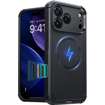 MagSafe Hülle für Apple iPhone 17 Pro Max, ESR, Cyber, Schwarz