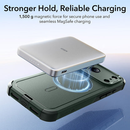 MagSafe Hülle für Apple iPhone 17 Pro Max, ESR, Cyber, Grün