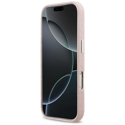 MagSafe Hülle für Apple iPhone 17 Pro Max, Karl Lagerfeld, FW Stamped Karl, Rosa