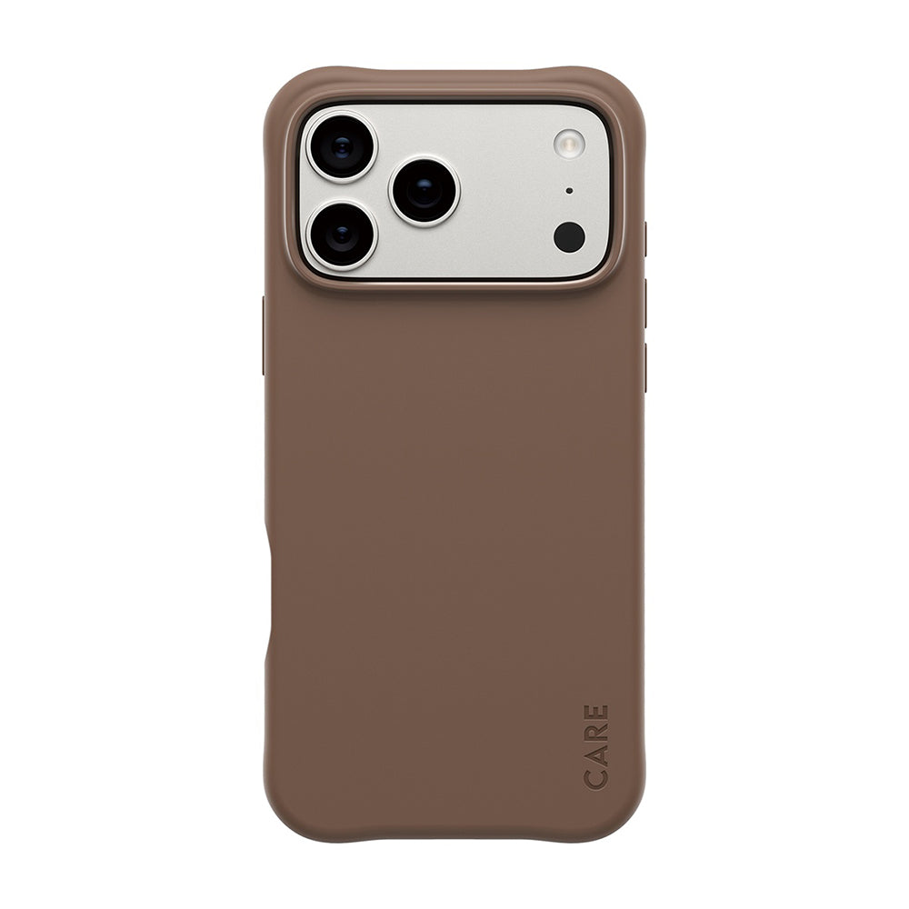 MagSafe Case for Apple iPhone 17 Pro Max, PanzerGlass, Fashionable Care, Brown