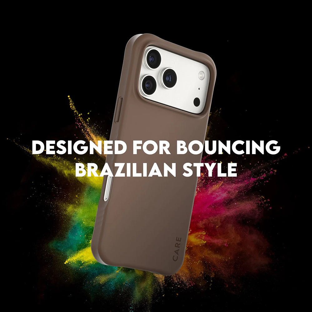 MagSafe Case for Apple iPhone 17 Pro Max, PanzerGlass, Fashionable Care, Brown
