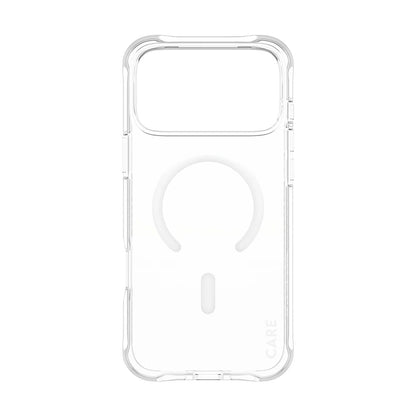 MagSafe Case for Apple iPhone 17 Pro Max, PanzerGlass, Fashionable Care, White Transparent