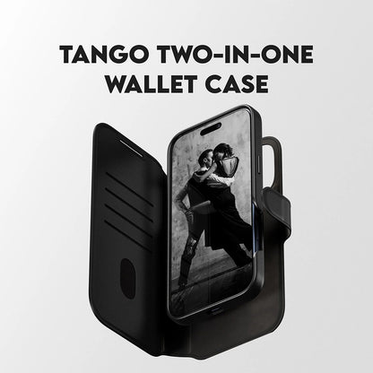 MagSafe Case for Apple iPhone 17 Pro Max, PanzerGlass, Care Feature Tango Two-in-One, Black