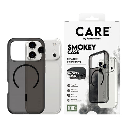 MagSafe Case for Apple iPhone 17 Pro Max, PanzerGlass, Urban Explorer Care, Black