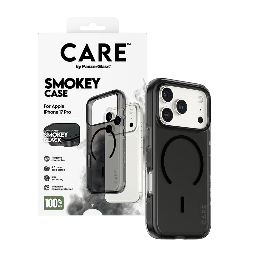 MagSafe Case for Apple iPhone 17 Pro Max, PanzerGlass, Urban Explorer Care, Black